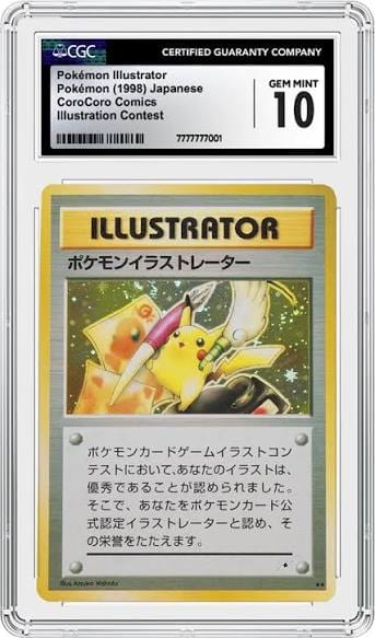 Pokémon 1998 JP CoroCoro Comics Illustration Contest CGC 10